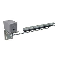 Доводчик для калитки CISA C1310.11.1.97 пружинный до 55кг левый серый