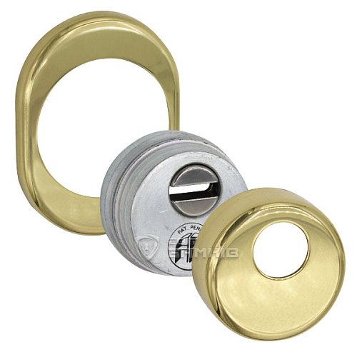 Протектор AZZI FAUSTO Antitubo SB 25 мм ME50/O овальний стандарт латунь полірована - Фото №2