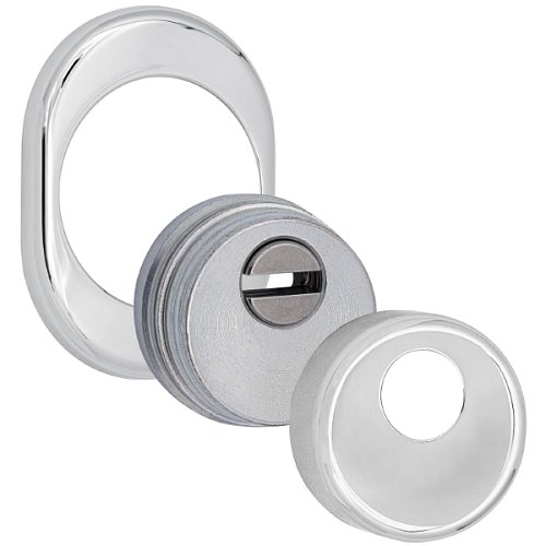 Протектор AZZI FAUSTO Antitubo 25 мм ME50/CL овальный стандарт хром полированный - Фото №1