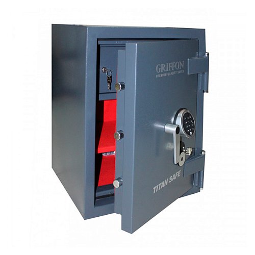 Сейф вогнезламостійкий GRIFFON CL III.68.K.E VAROS - Фото №2