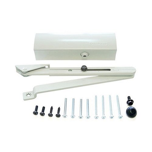 Доводчик GEZE TS 2000 VBC STD HO с фиксацией до 100кг Белый - Фото №2