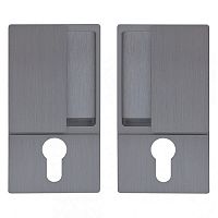 Ручки для розсувної системи AGB Wave B300030132 матовий хром