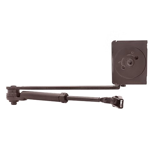 Доводчик CISA C1611.05.0.88 Professional Plus2 BC STD HO с фиксацией до 120 кг коричневый - Фото №3