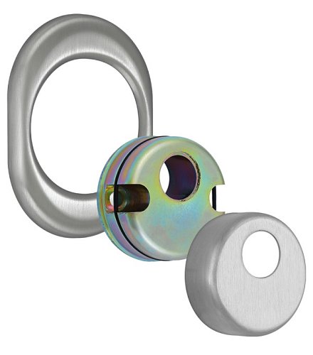 Протектор DISEC CONTRO CD2000 21 мм нержавіюча сталь матова - Фото №2