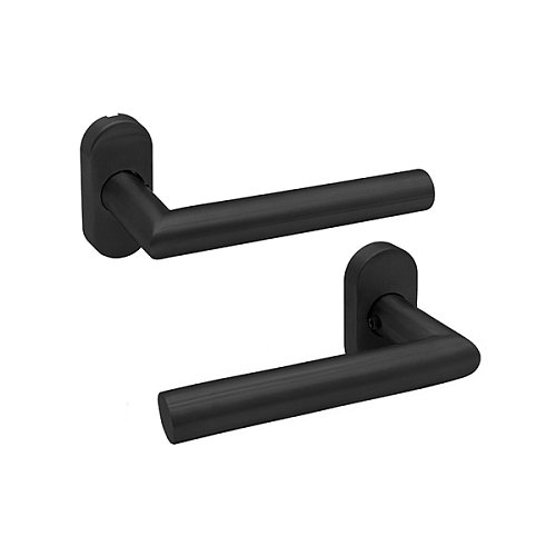 Ручки на розеті ABARO Lido MM чорний - Фото №1