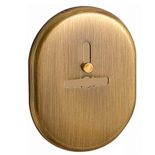 Накладка сувальдна AZZI FAUSTO MDM/CV/OG внутрішня бронза - Фото №1