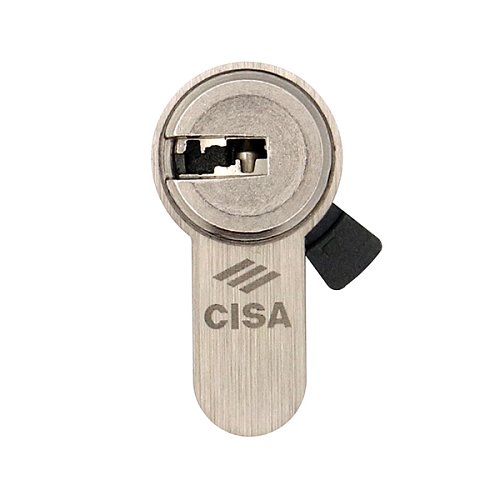 Циліндр половинка CISA AP4 S 40 (30*10) нікель матовий 3 ключі - Фото №4