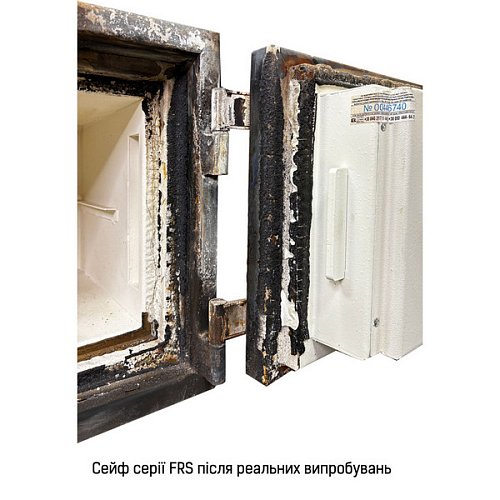 Сейф вогнестійкий GRIFFON FRS.57.K WHITE - Фото №15