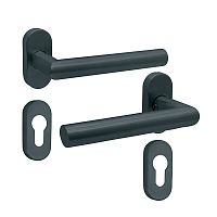 Ручки на розеті ABARO Lido MM антрацит