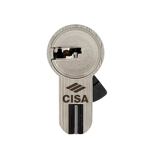 Цилиндр CISA AP4 S 60 (30*30) никель матовый 5 ключей - Фото №4