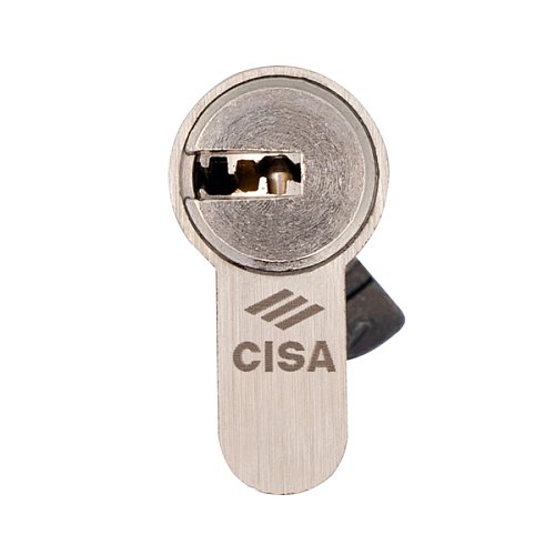 Циліндр CISA Astral Tekno PRO 80T (40*40T) нікель матовий 3 ключі - Фото №4