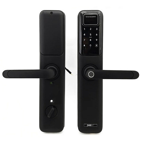 Розумний замок PES Arteon Face-ID накладний чорний - Фото №3