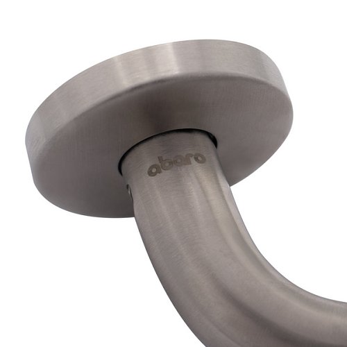 Ручки на розеті ABARO Rimini MM кругла розета нержавіюча сталь - Фото №8