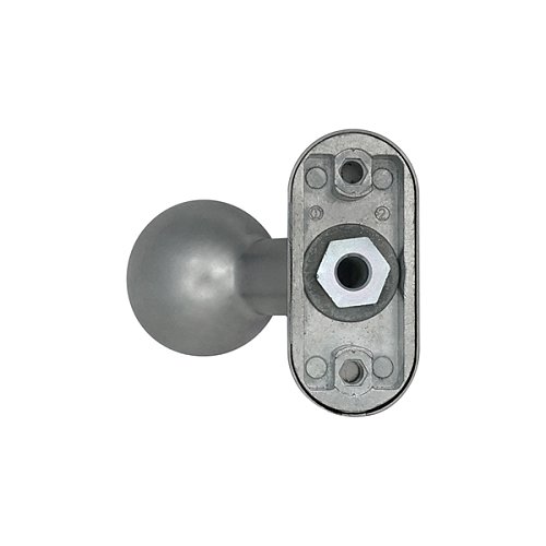 Ручка-кноб CISA 07070.56.0B1 фиксированная анодированная серая - Фото №3