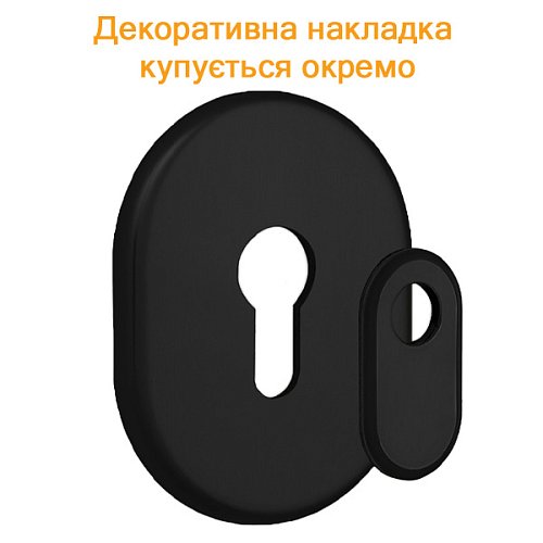 Щиток DISEC A2427 овальная черная краска - Фото №5