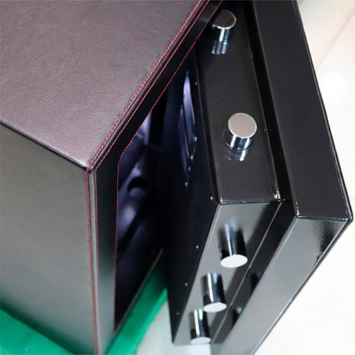 Сейф вогнезламостійкий GRIFFON CLE II.68.E LEATHER - Фото №4