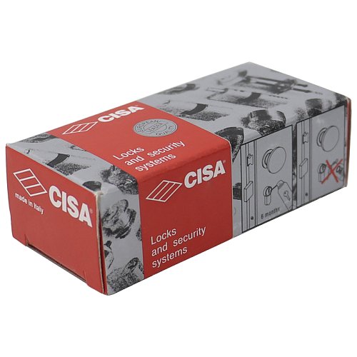 Цилиндр CISA C2000 85 (40*45) никель матовый 3 ключа - Фото №7