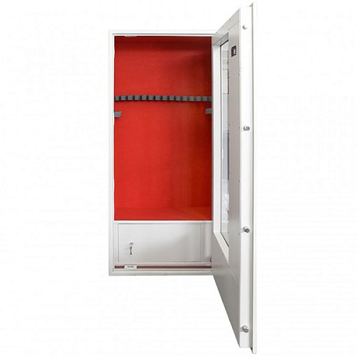 Сейф для зброї GRIFFON GD.840.E.T GLASS CREAM з ударотривким склом - Фото №3