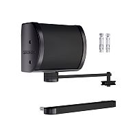 Дотягувач для хвіртки LOCINOX Panther з монтажем на стіну і стовп чорний