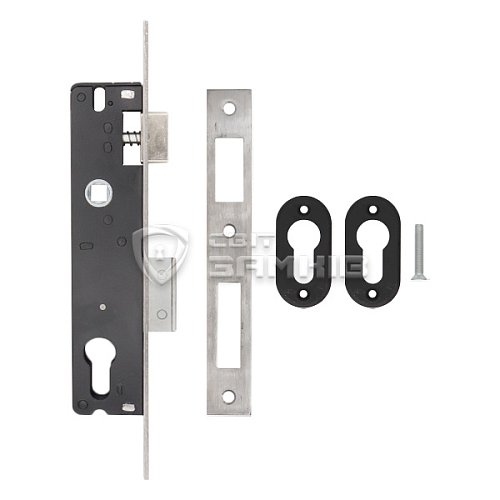 Механізм замка SANTOS 726 (BS25*85мм, 22мм) матовий хром - Фото №4