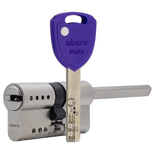Циліндр ABARO P600 (модульний) 92T (61*31T) зі штоком Ni нікель сатин 5 ключів - Фото №1
