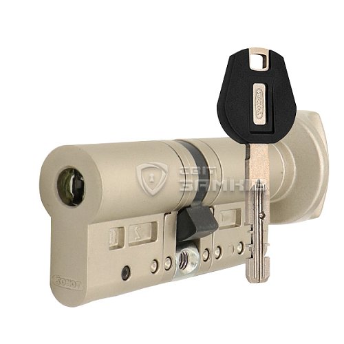 Циліндр TOKOZ Pro300 115T (60*55T) нікель матовий - Фото №1