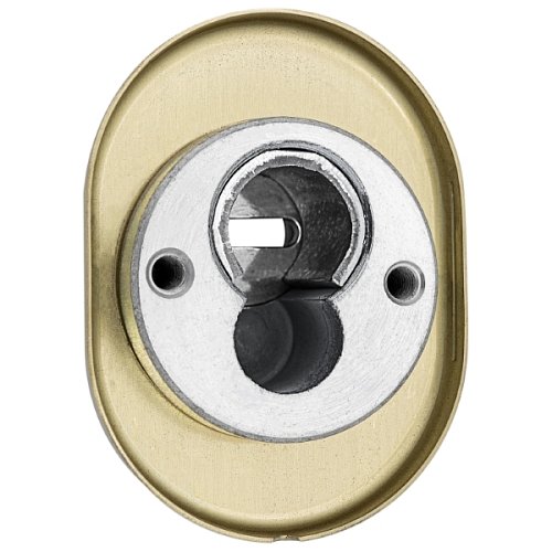 Протектор AZZI FAUSTO Antitubo HB-PATT 25 мм ME50/OS овальний стандарт латунь матова - Фото №3