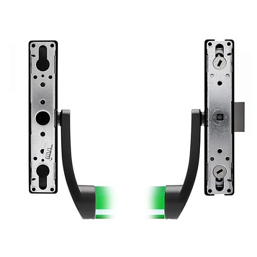 Антипаніка накладна TESA 1950 908 для евакуаційного виходу black green чорно-зелений - Фото №5