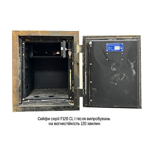 Сейф вогнезламостійкий GRIFFON F120CL I.63.ET BLACK - Фото №9