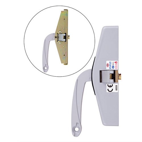 Антипаніка накладна JPM 890300-01-2-Z для евакуаційного виходу сірий - Фото №5