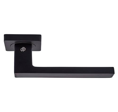 Ручки на розеті GAVROCHE Magnium AL-A1 BLACK/BLACK чорний/чорний - Фото №3