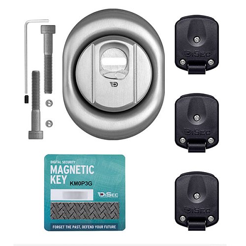 Протектор магнітний DISEC 4GN2MB 25 мм нержавіюча сталь матова - Фото №8