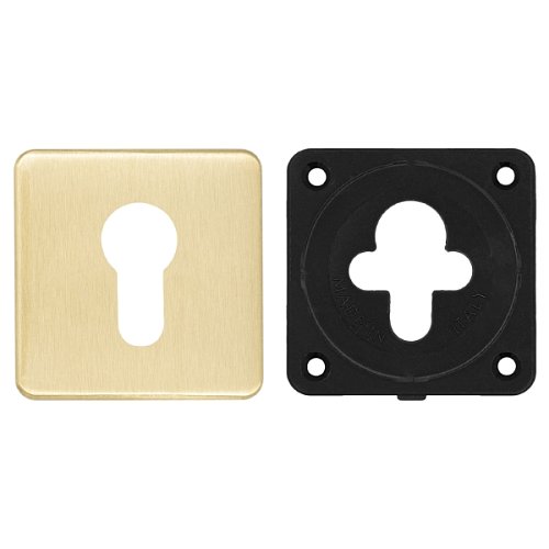 Накладка на серцевину AZZI FAUSTO MY/QSLIM/OS квадратна латунь матова - Фото №3