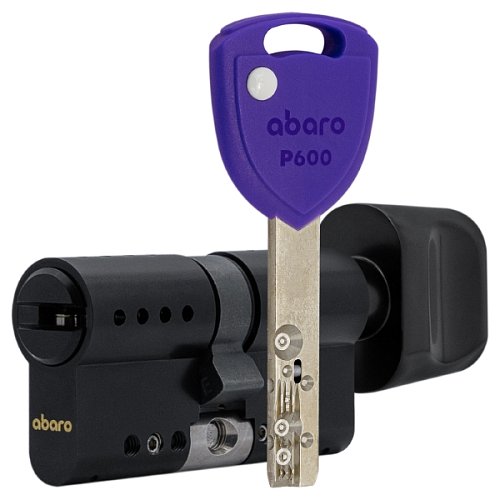 Циліндр ABARO P600 (модульний) 87T (41*46T) Bk чорний 5 ключів - Фото №1