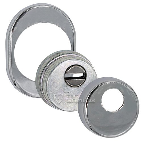 Протектор AZZI FAUSTO Antitubo 25 мм ME50/CL овальний стандарт хром полірований - Фото №2