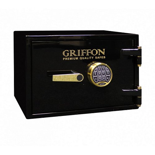 Сейф огневзломостойкий GRIFFON CL III.35.E.BLACK GOLD - Фото №1