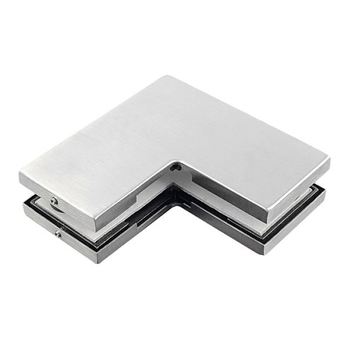 Угловой соединитель GLASS-M-TECH EK-40C сатин - Фото №1