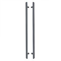 Ручки скобы ABARO Sydney 90° L:1200 X:1000 W:40*20mm SS 304 антрацит RAL 7016 (комплект)