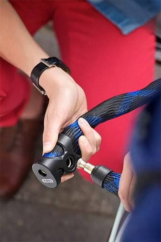 Замок для велосипеда ABUS 7210/85 Ivera з ланцюгом 85 см 2 ключа - Фото №6