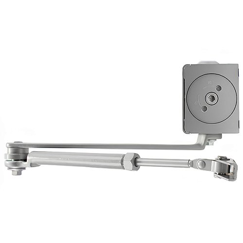 Дотягувач CISA C1611.05.0.97 Professional Plus2 BC STD HO з фіксацією до 120 кг сірий - Фото №3