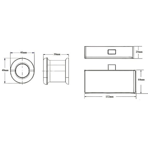 Замок меблевий PES Office 2 універсальний електронний - Фото №6