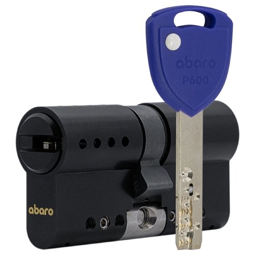Циліндр ABARO P600 (модульний) 62 (31*31) Bk чорний 5 ключів - Фото №1