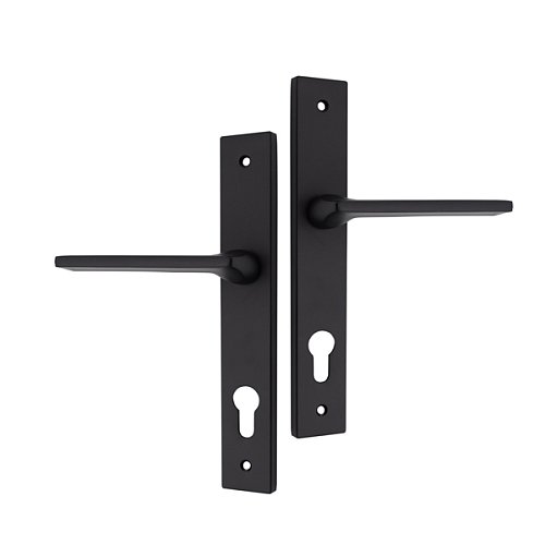 Ручки на планці OZEN Helen AL200-PH 85 мм натискна-натискна чорний - Фото №1