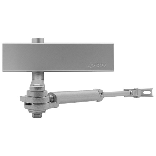Дотягувач CISA C1611.03.0.97 Professional Plus2 BC STD HO з фіксацією до 80 кг сірий - Фото №2