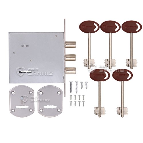 Механізм замка SHERLOCK 04.02 (BS79мм) 5 ключів - Фото №4