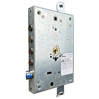 Механізм замка MUL-T-LOCK Omega PRO OMSMB1A0328/blue insert 3в1 (BS65*85мм) без торцевої планки