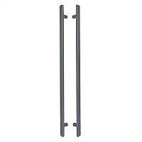 Ручки скоби ABARO Sydney 90° L:1200 X:1000 W:40*20mm SS 304 антрацит RAL 7016 (комплект)