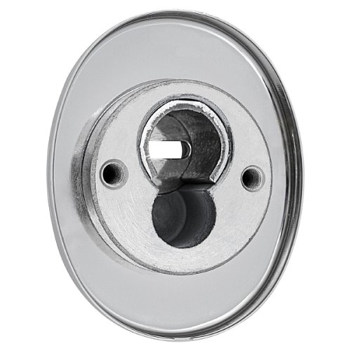 Протектор AZZI FAUSTO Antitubo HB-PATT 25 мм ME50/85X70/CL овальний широкий хром полірований - Фото №3