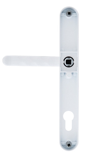 Ручки на планці ROSTEX Profile Z 85мм (58-61мм) білий - Фото №2