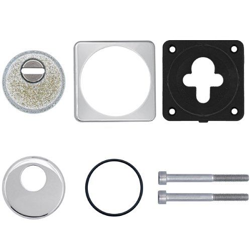 Протектор AZZI FAUSTO Antitubo HB-PATT 25 мм ME50/QSLIM/CL квадратний хром полірований - Фото №6